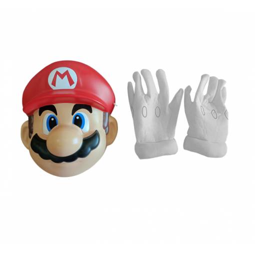 Super Mario - Maska a rukavice