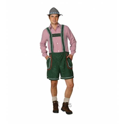 Tirolské krátke nohavice - Zelené 58