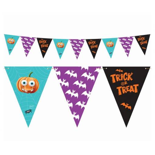 Foto - Papierová girlanda - Halloweenské nástroje