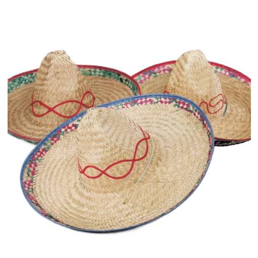 Sombrero - Farebné, 50 cm