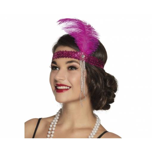Retro čelenka - Retro Pink