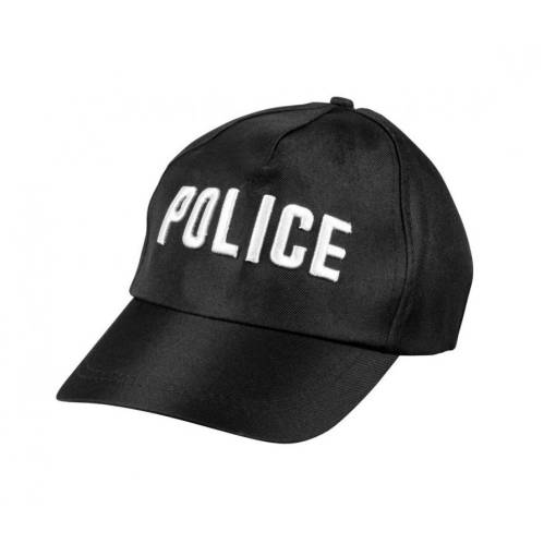 Policajná šiltovka - čierna