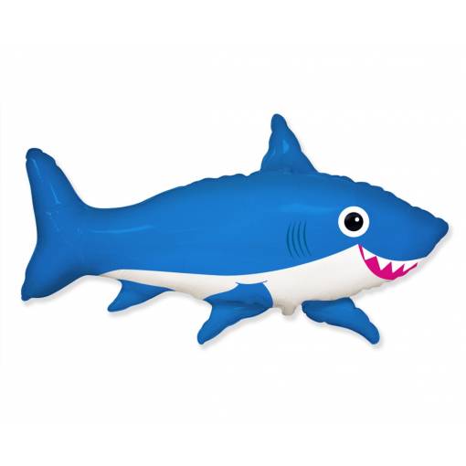Fóliový balónik - Modrý žralok