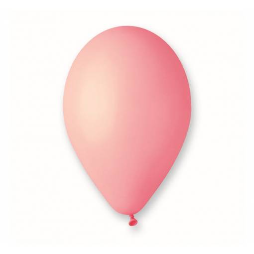 Metalické balóniky - Svetlo ružová, 100 kusov