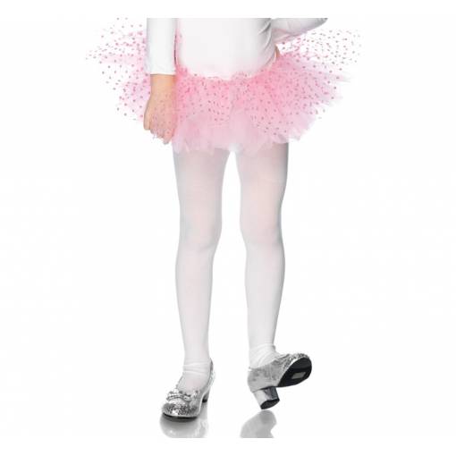 Detská TuTu sukňa - Ružová s bodkami, univerzálna