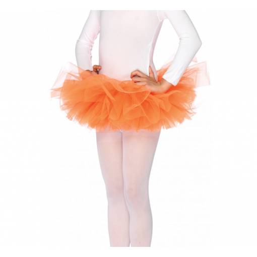 Detský kostým - Oranžová TuTu sukňa