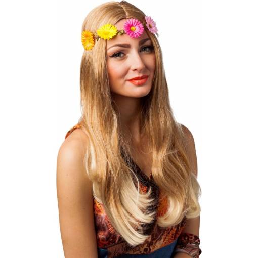 Dámska kvetinová čelenka - Hippie