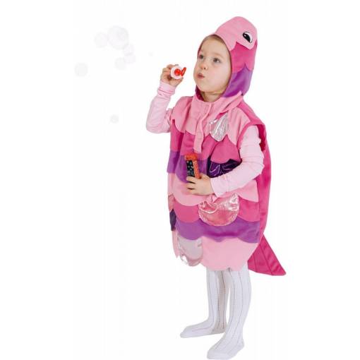 Detský kostým - Ružová ryba 104