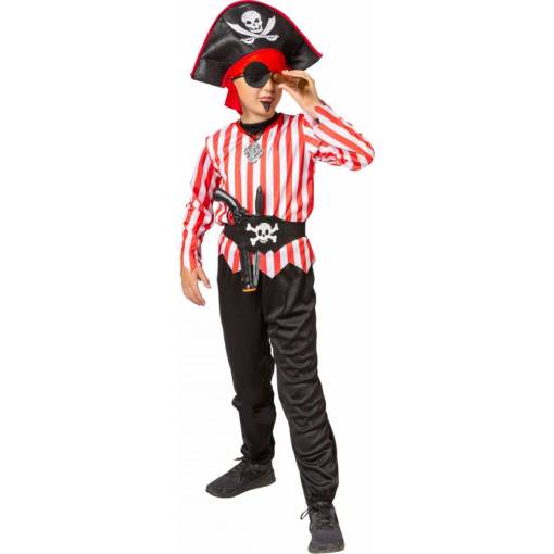 Detský kostým - Pirát 128