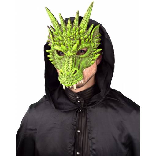 Pánska maska - Drak zelený